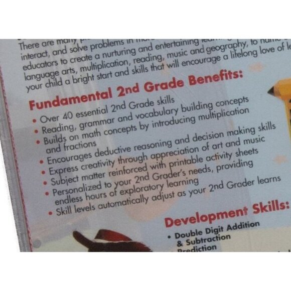 Disney 2nd Grade Learning Ages 6-8 CD Computer PC - Picture 5 of 6